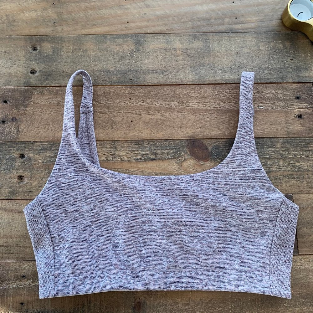 Outdoor Voices Double Time Bra in Orchid